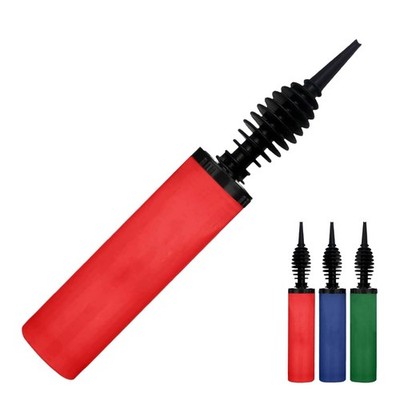 RMTech Ballonpumpe, Inflator für Luftballons, Spielzeuggebläse, 28 cm x 5 cm, rot 