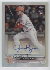 2022 Topps Chrome Update Auto Jason Krizan #AC-JKR Auto 0r2b