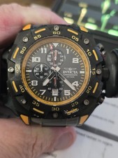 Invicta Sea Monster Mens Watch - 50mm, Orange...