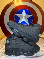 Air Jordan 13 Black Cat Mens Retro Leather Basketball Shoes Air Jordan 13 Black Cat Mens Retro Leather Basketball Shoes