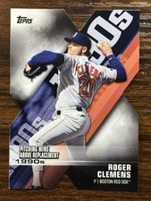 2020 Topps Series 1 Roger Clemens Red Sox Decade Of Dominance Die-Cut #DOD-6