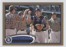 2012 Topps Gold 1824/2012 Nick Hundley #312 0f8