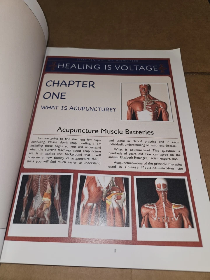 Healing is Voltage: Acupuncture Muscle Batteries by MD Tennant, Jerry L:  Book - Image 4 of 4