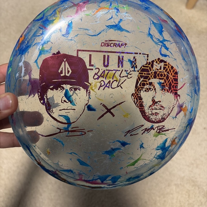 DISC GOLF DISCRAFT PAUL MCBETH X ANTHONY BARELA JAWBREAKER LUNA BATTLE PACK NEW