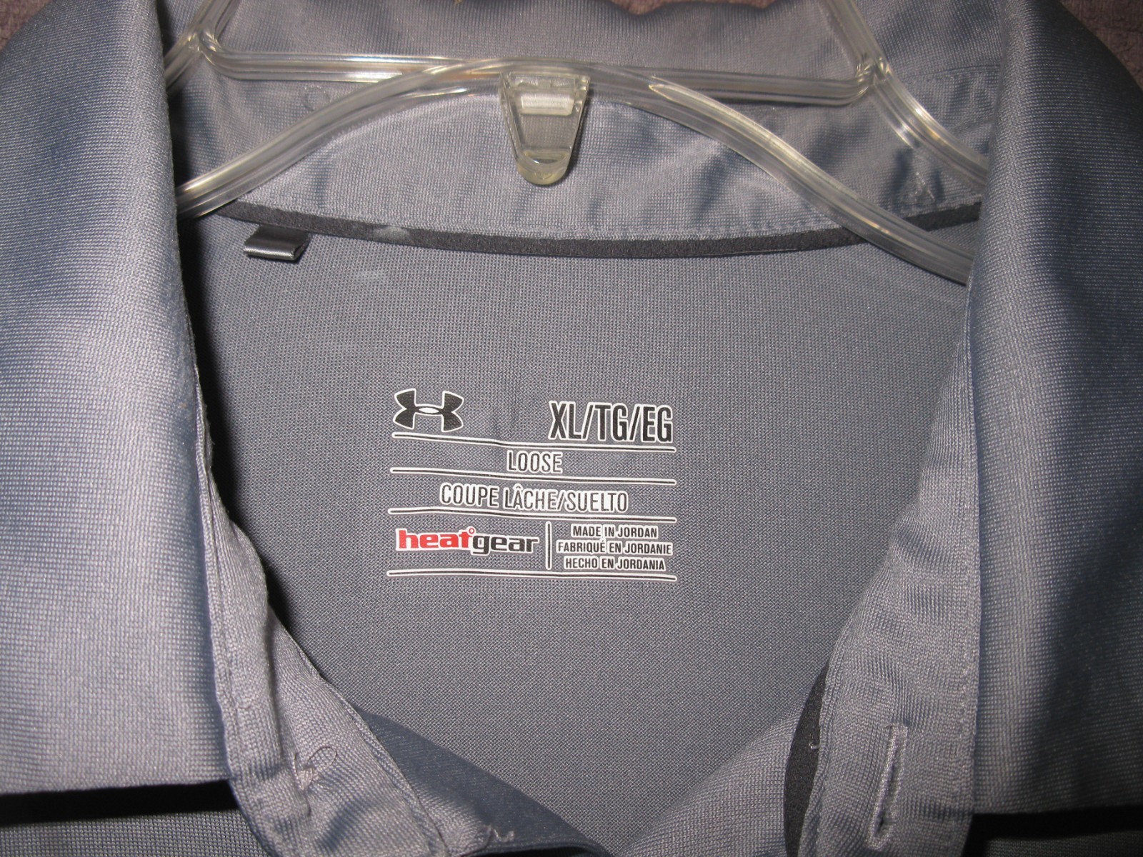 Under Armour loose fit ColdBlack address golf shirt (style 1272321) men's XL thumbnail 2