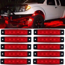 10 Pcs 12v 24v Mini 6led Truck Trailer Lorry Van Led Clearance Marker Lights 10 Pcs 12v 24v Mini 6led Truck Trailer Lorry Van Led Clearance Marker Lights