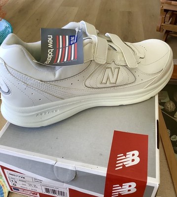 New Balance Men's MW577VW White Leather Upper Shoes Size 13 Reg Made In USA