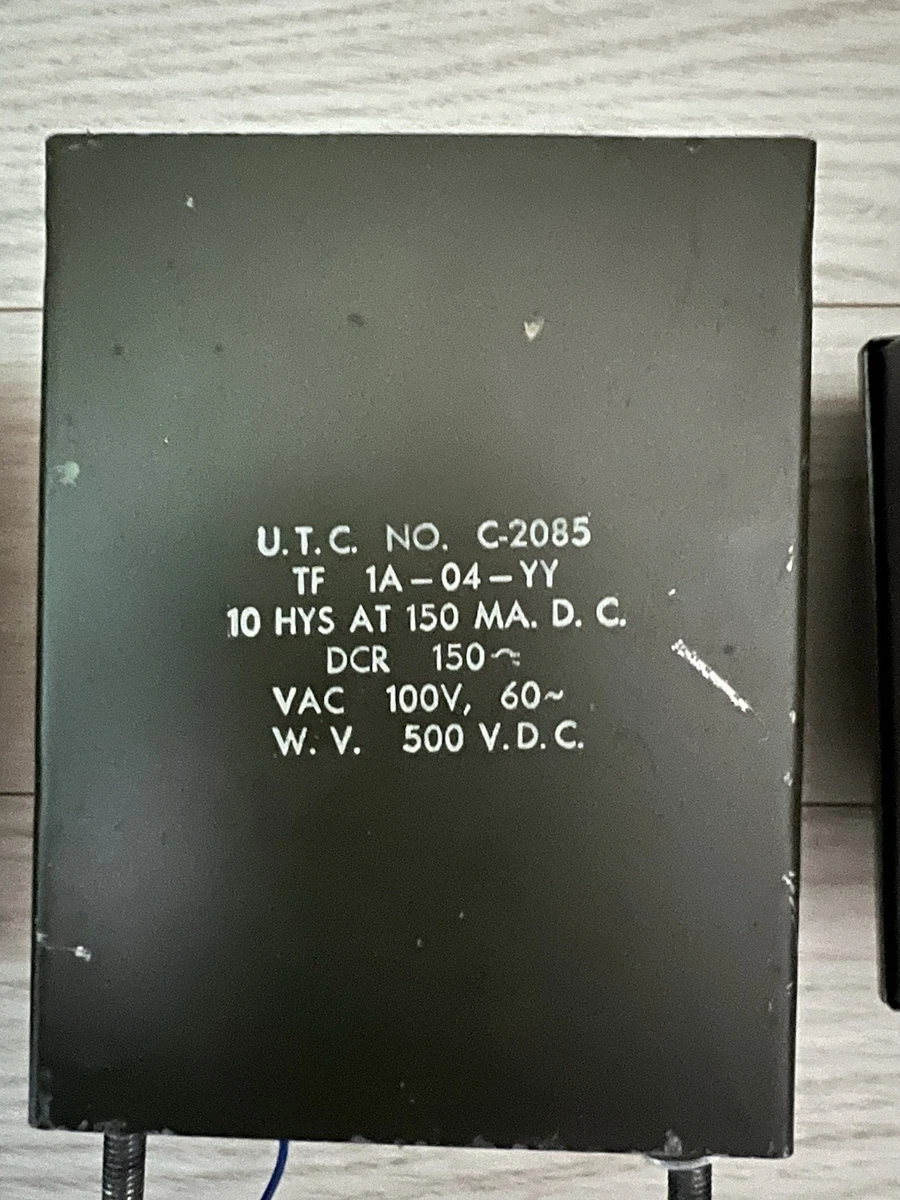 UTC Vintage Electrical Transformers for sale - eBay