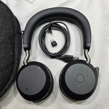 Jabra Evolve2 75 Wireless Stereo Headset w/ L...