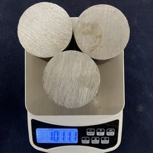 (3) 2.50” ROUND 1045 HOT ROLLED STEEL ROD BAR STOCK DROP 10Lb 11oz LENGTHS VARY