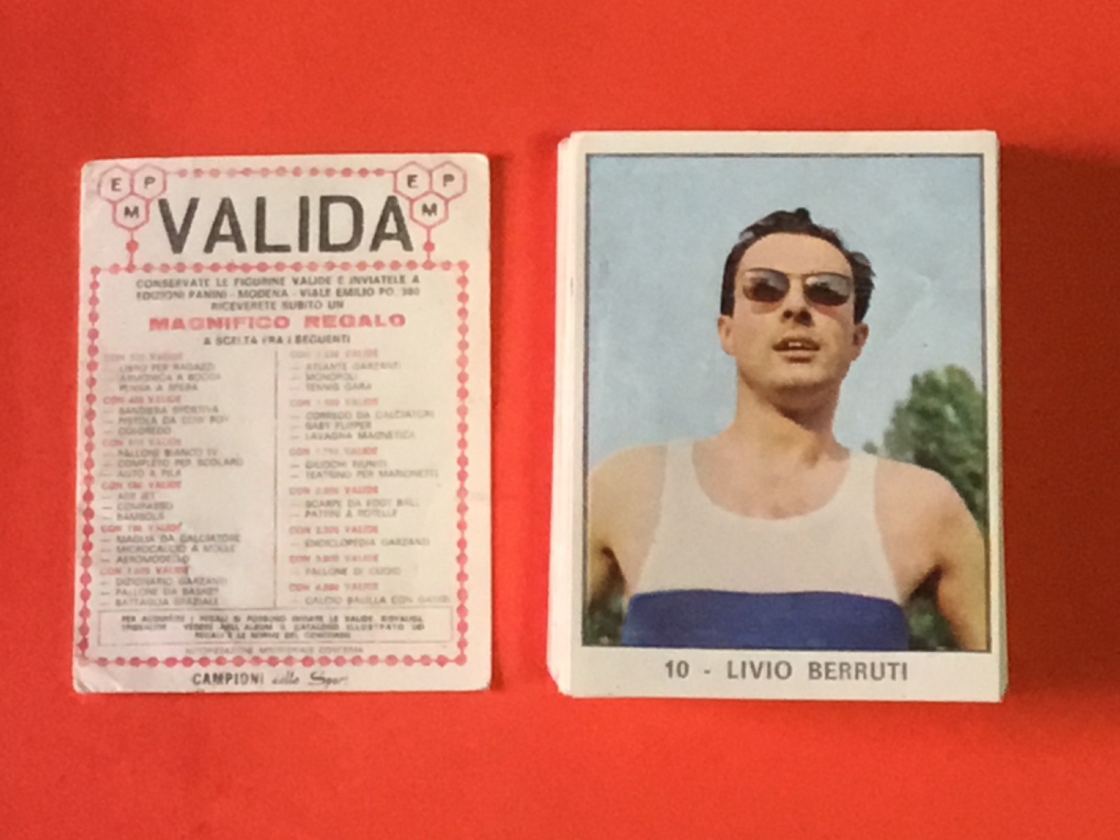 LOTTO 70 FIGURINE PANINI CAMPIONI DELLO SPORT 1966 TUTTE DIVERSE RECUPERATE