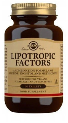 Lipotrope Faktoren 50 Tabletten Solgar