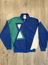Adidas Tennis Jacket Windbreaker Multicolor Vintage Rare
