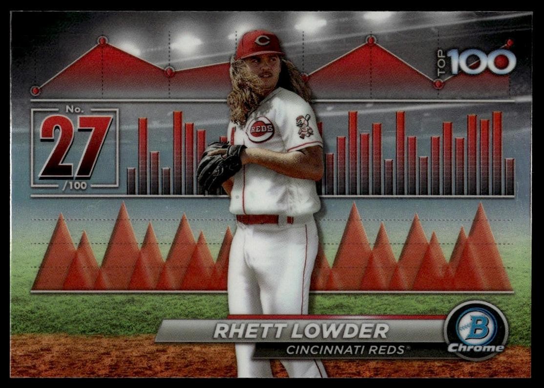 2024 Bowman #BTP-27 Rhett Lowder Bowman Scouts' Top 100