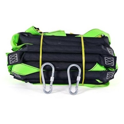 Fire Escape Ladders, 16.4FT Emergency Rope Ladder with 2 Hooks for 2-3 16.4 FT