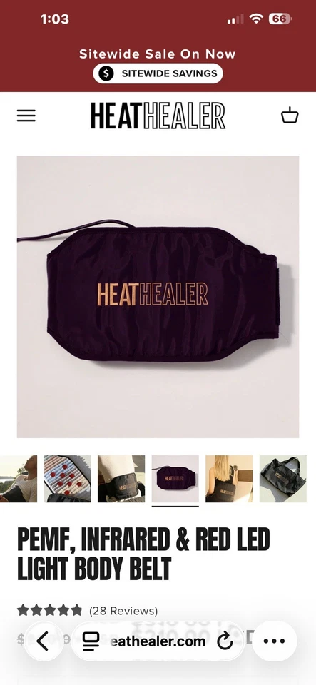 Healer Body Belt Neu Open Box - Bild 3 von 4