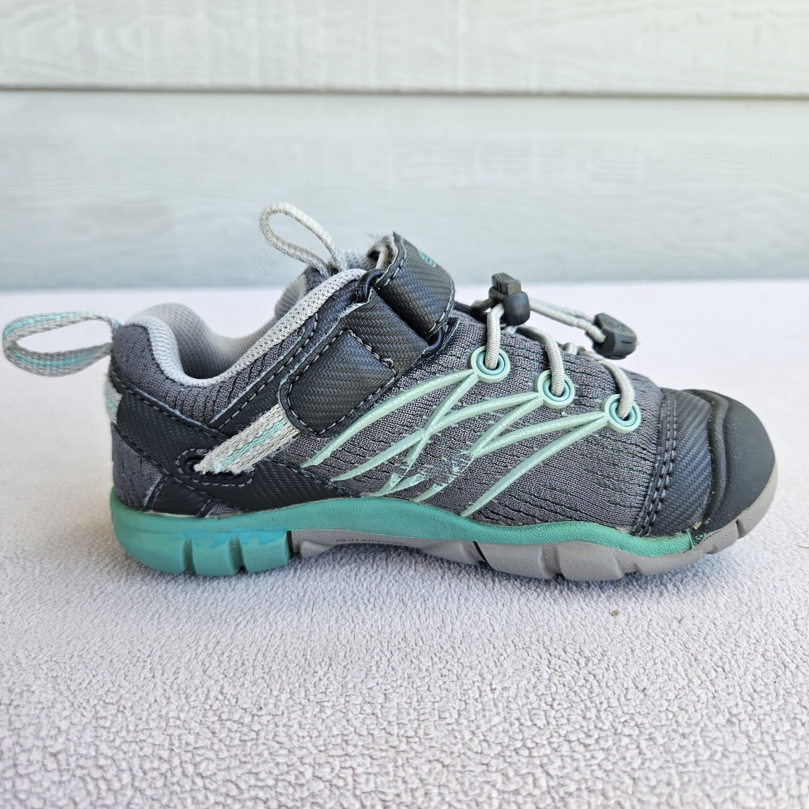 Keen Chandler CNX sneaker da trekking bambino taglia 10 grigio traspirante gancio e passante
