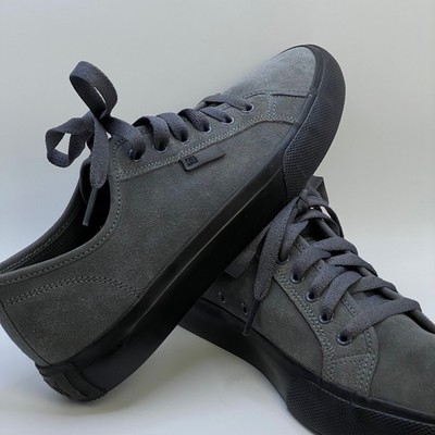 DC Skateboarding Grey Suede Manual LE Low Top Sneaker Skater Streetwear  - 7.5