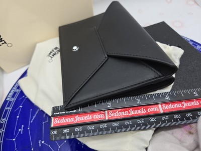 $380 MSRP - Montblanc 131262 Passport Holder Black - irregular | eBay