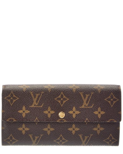 Louis Vuitton Louis Vuitton Sarah Canvas Wallet (Authentic Pre-Loved) Women's