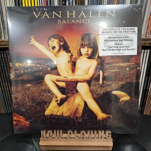 Van Halen - BALANCE Vinyl 2 LP Record (4th Side Etched) [NEW/SEALED *Edge Wear]