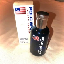 Polo Sport Ralph Lauren Natural Spray Cologne NEW? Quality Fragrance For Men 2.5