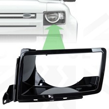 LH Headlight surround Gloss Black head lamp for new Land Rover Defender L663 
