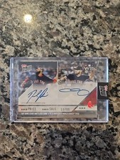 2018 Topps Now David Price Chris Sale World Series On Card Auto Dual #59/99
