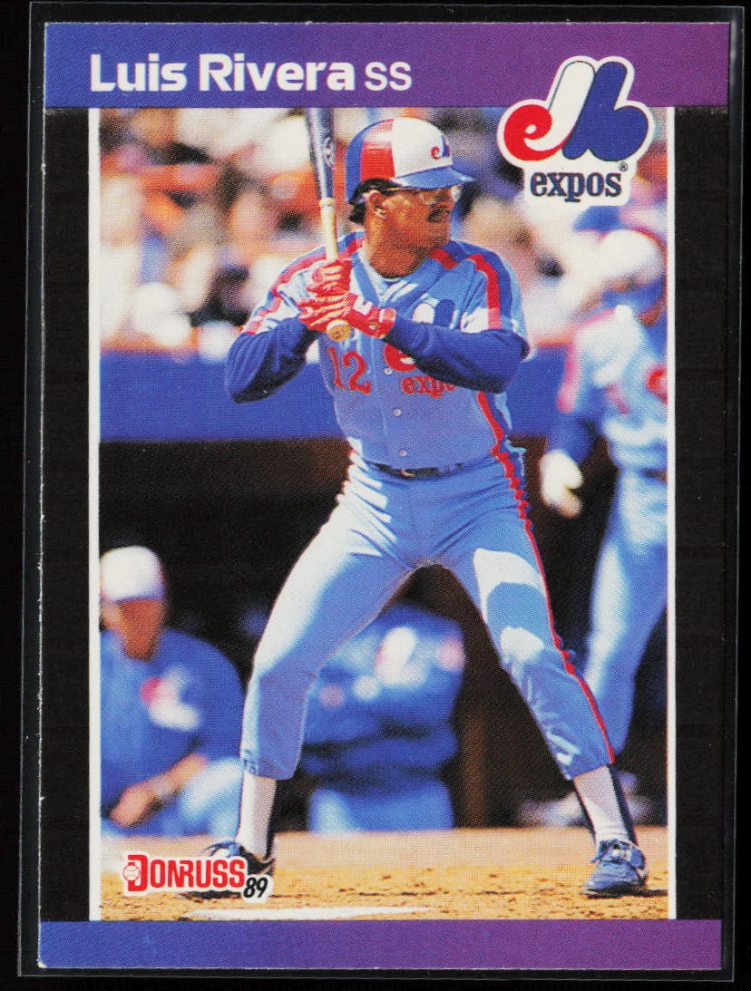 1989 Donruss #578 Luis Rivera
