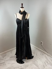 Elegant Black Evening Gown-069