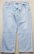 L.L. Bean Jeans Mens 38x29 Blue Denim Classic Fit Straight Leg Grunge Streetwear