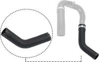 Ladeluftschlauch Gates 09-0476 FüR Fiat Punto Alfa Pe Polyethylen Evo Van 199