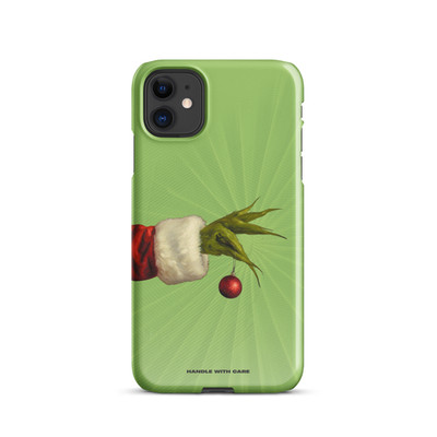 Grinch Christmas iPhone Case Night Before Christmas | MagSafe Snap Tough Cover