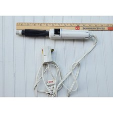 Conair Champion Hot Air Styling Brush White Black Model CD75R Corded Electric