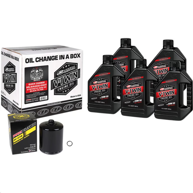 Change Kit With Black Filter Motorcycle