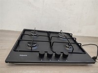Hotpoint PPH60PFNB Gas Hob 60cm 4 Burner- Black [ID7010928326]