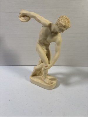 Statue Sculpture Greek Discus Thrower Sport Olympiad