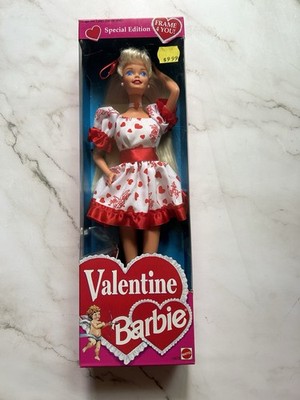 Vintage Mattel 1994 Valentine Barbie Doll #12675