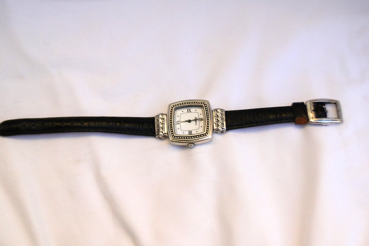 New Brighton reversible (black to brown) watch Brighton Watch With Reversible Leather Band/black Leather  main image 2