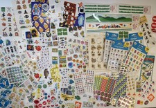 Big Lot of Vintage Stickers 80s 90s Sandylion, Hallmark, Mrs Grossman Halloween
