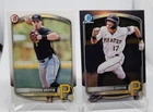 2025 Bowman Chrome & Paper Konnor Griffin 2 Card Lot RC Rookie - Pirates