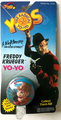 Vintage Spectra Star A Nightmare On Elm Street 1989 Vintage Freddy Krueger Yo-Yo