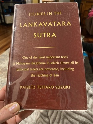 Studies in the Lankavatara Sutra, Suzuki, 1975 Dust Jacket Cover