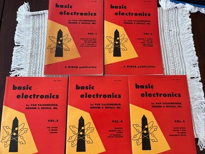 Basic Electronics Volume 1-5 1955 Rider Publication