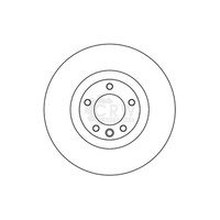 2X Bremsscheiben Vorne FüR Porsche Cayenne 955 VW Touareg 7LA 7L6 7L7
