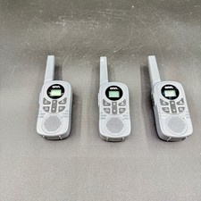 onn. 22-Channel 2-Way Radios Walkie Talkies 3-Pack - Gray - NOAA Weather Alert