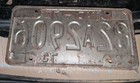 Vintage 1972 Indiana State License Plate Tag Authentic Mancave Garage Pub Decor  — photo 2