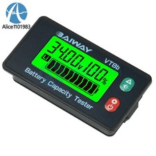 DC 8-120V LCD Battery Capacity Indicator Voltage Meter for Acid/Li-ion/LiFePO4