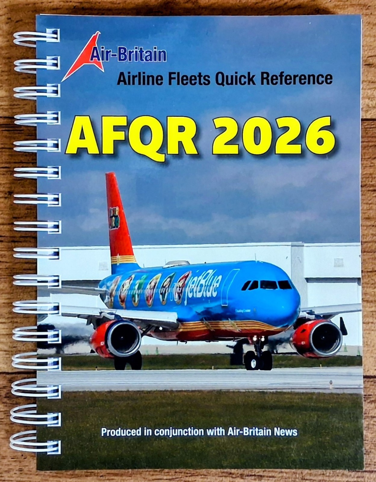 AFQR 2026: Airline Fleets Quick Reference (Spiral Bound) Air Britain, Softback