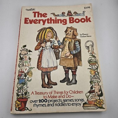 The Everything Book Treasury of Things To Make and Do Vance/Golden Book 1975 CHL